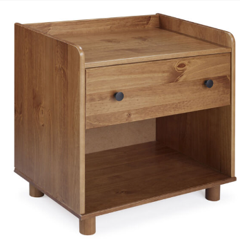 Stanley Ranger Morgan Caramel Finish 1-Drawer Nightstand