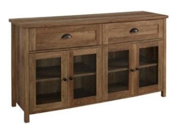 Stanley Ranger 52-Inch Rustic Oak Finish TV Stand