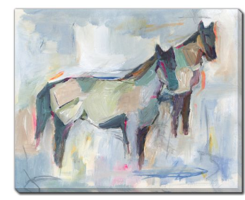 Streamline Contemporary Horse I 16x20 Wall Art