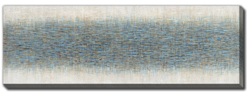 Streamline Blurred Teal 20x60 Wall Art