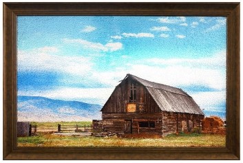 Crestview Caldwell Barn Wall Art Panel