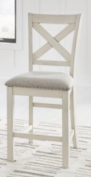 Ashley Redmond Upholstered 24-Inch Barstools (set of 2)