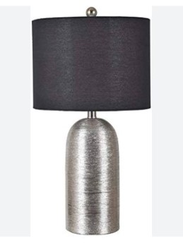 Crestview Albricus Silver Table Lamp