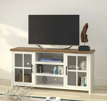 Legends Hampton White 67-Inch TV Stand