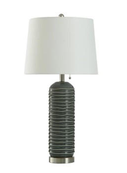Stylecraft Dark Teal Ceramic Table Lamp
