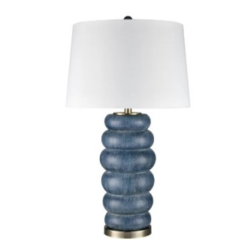 Stylecraft Blue Moroccan Table Lamp