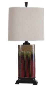 Stylecraft Tandori Spice Glaze Ceramic Table Lamp