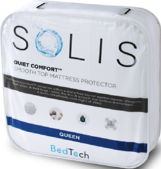 BedTech Quiet Comfort Deluxe Split-Head King Mattress Protector