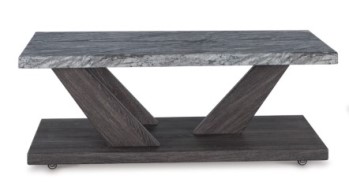 Ashley Benton Faux Marble Coffee Table