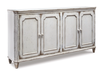 Ashley Miriam Antique White Console Cabinet