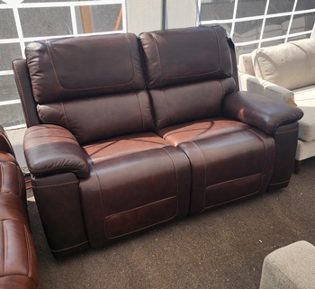 Ashley Wentley Dual Power Reclining Loveseat