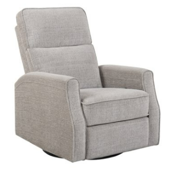 Emerald Tabor Beige Swivel Glider Recliner