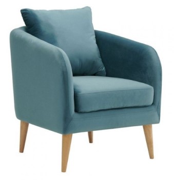Elements Joss Accent Chair in Marine Blue