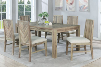 Vilo Home Dana Point Dining Set with 6 Chairs