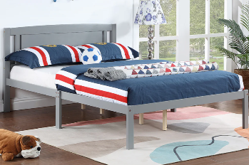 Furniture of America Grey Full Platform Bed