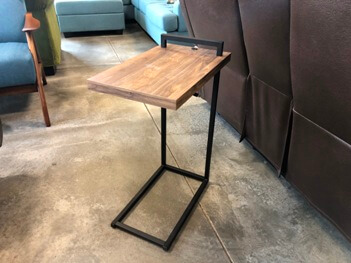 Coaster Aged Walnut Snack Table