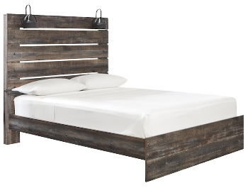 Ashley Dryden Full Bed with Lighting