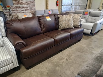 Ashley Beamerton Vintage Leather Sofa