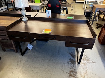 Ashley Starmore Brown Executive Desk (blemish)