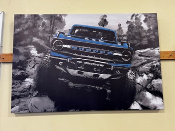 Ford Bronco Wall Art
