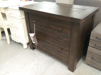 Modus Cally Rustic Mocha 2-Drawer Lateral File Cabinet