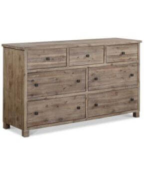 Modus Prairie Distressed Hardwood 7-Drawer Dresser
