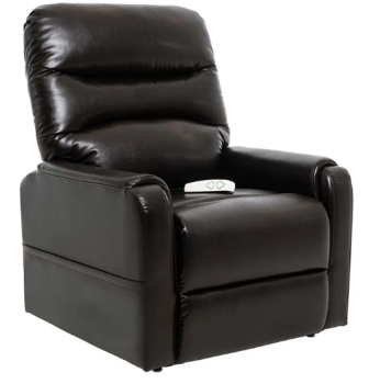 Mega Motion MM3604 Lift Chair/Power Recliner in Chestnut