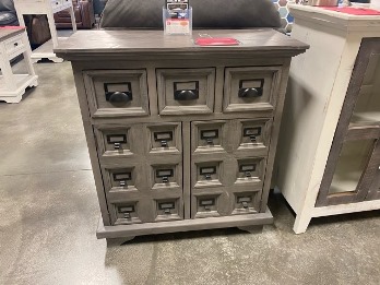 Vintage Furniture Chipilo Console Cabinet in Granite