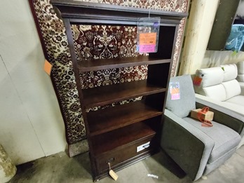 Riverside Clinton Hill Cherry Bookcase (no back)
