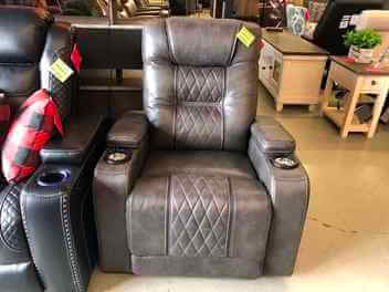 Ashley Composer Charcoal Power Recliner