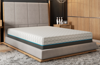 BedTech CopperLux 14-Inch Gel-Infused Memory Foam King Mattress 