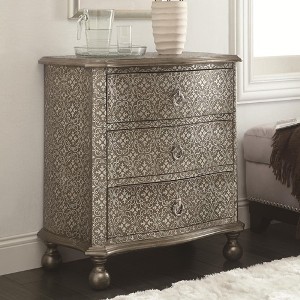 Damask Accent Cabinet