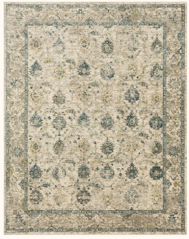 Karastan Marash Darica Cream Area Rug 5 x 7-6