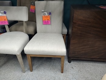 Davie Upholstered Side Chairs (set of 2) (blemish)