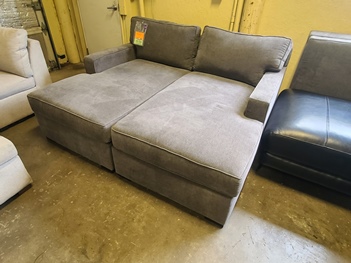 Jonathan Louis Heavenly Mocha Double Chaise Loveseat