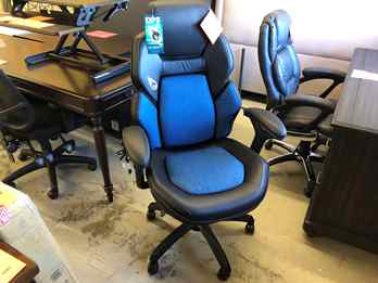 DPS 3D Insights Black & Blue Gaming Chair
