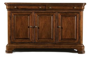 Legacy Evolution Auburn Sideboard with Marble Inset Top