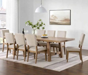 Koda Graham Dining Set with 8 Chairs