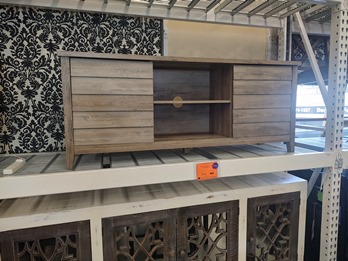 Stanley Ranger Grey Wash 58-Inch TV Stand