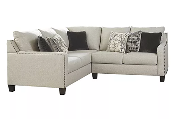Ashley Hallenberg Light Beige 2-Piece Sectional