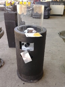 Outdoor Propane Patio Heater with Glass Top