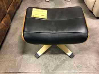 Jason Furniture Analdo Black Swivel Ottoman