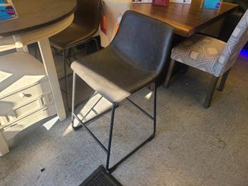 Zuo Modern Kai Grey 24-Inch Barstools (set of 2)