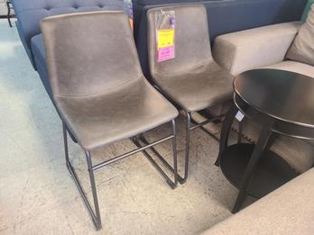 Zuo Modern Kai Grey Side Chairs (set of 2)