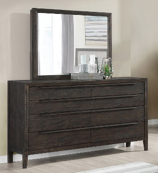 Coaster Malvern French Dresser with Mirror