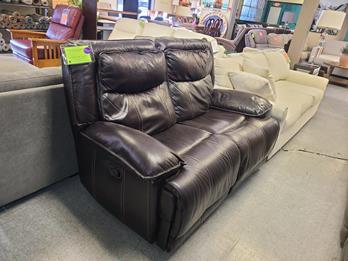 Jason Furniture Marya Leather Reclining Loveseat