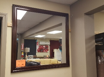 Homelegance Mayville Cherry Finish Mirror
