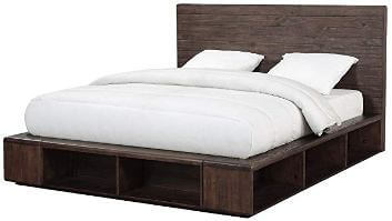 Modus McKinney Rustic Pine Cal King Platform Storage Bed