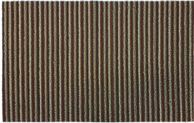 Mohawk Microloop Rust/Tan Striped Accent Rug 24x36