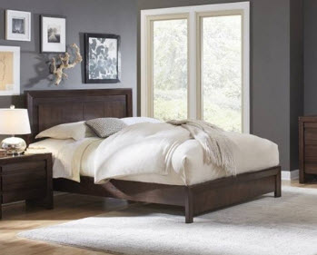 Modus Element Chocolate Finish Cal King Platform Bed